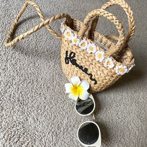 Zara Bamboo Crossbody Bag Small